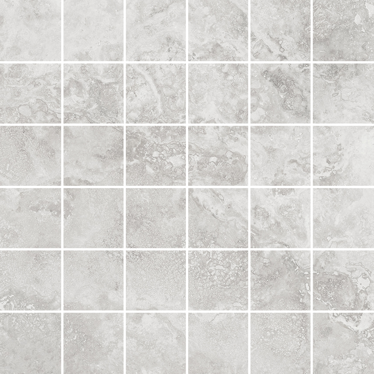 Travertine Grigio Microtec Textured Mosaic