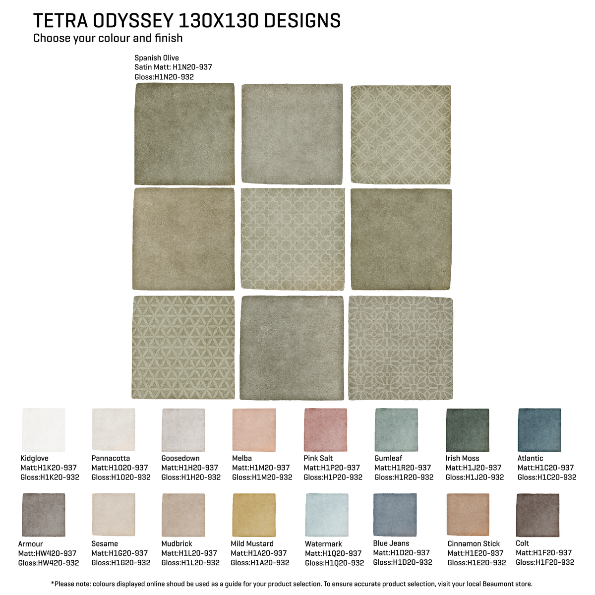 Tetra Odyssey Odyssey Mix Structured Tile