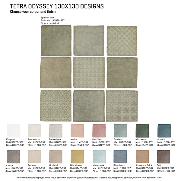 Tetra Odyssey Odyssey Mix Structured Tile