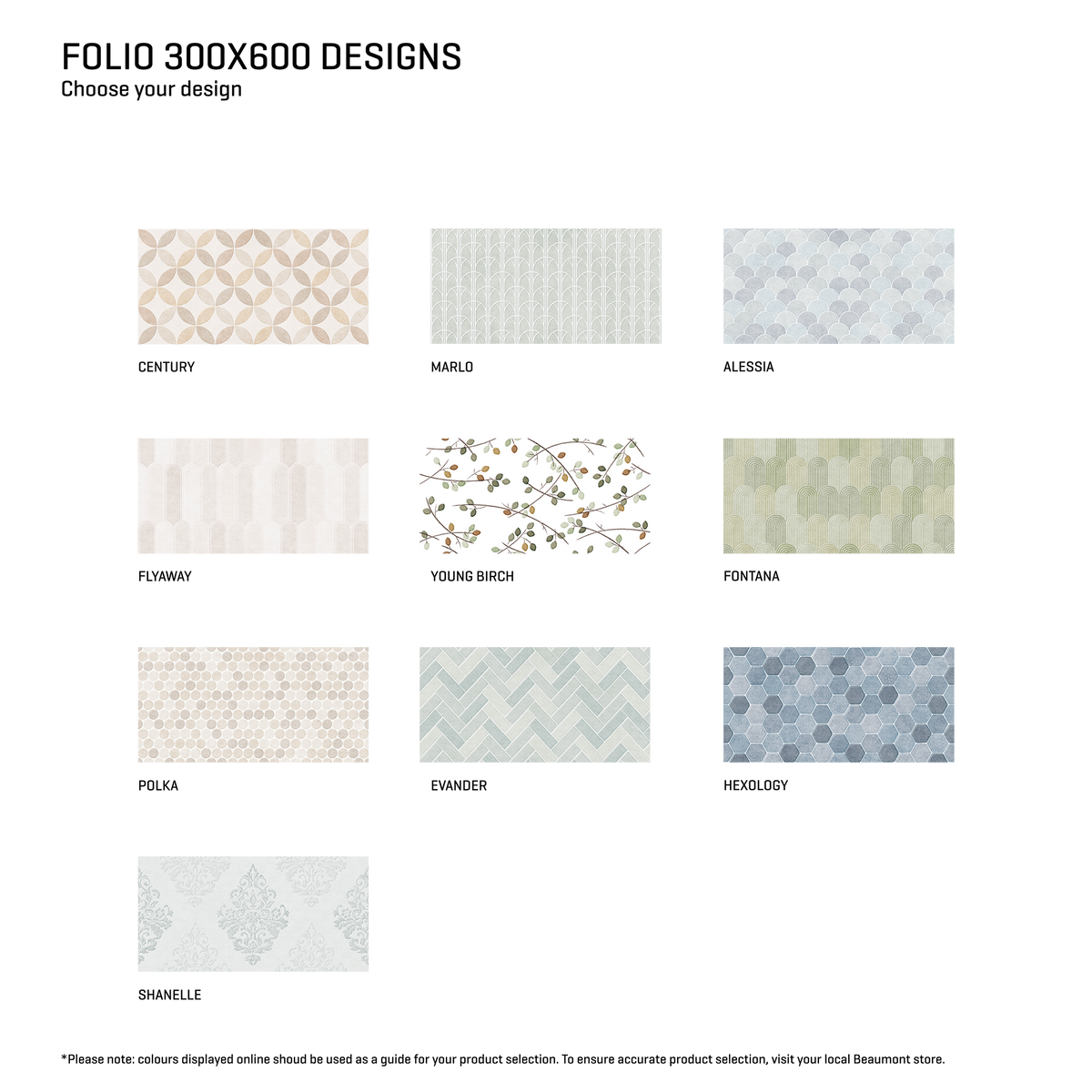 Folio Structured Décor Tile