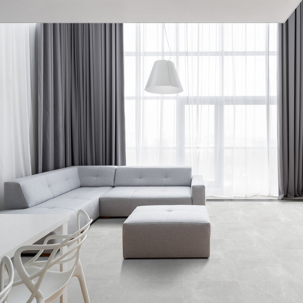 White Textured Tile - lifestyle view