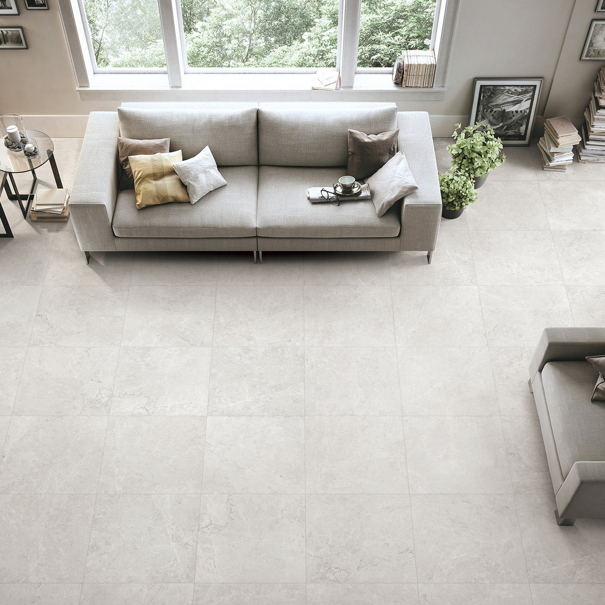 Ash Silk Tile - lifestyle view