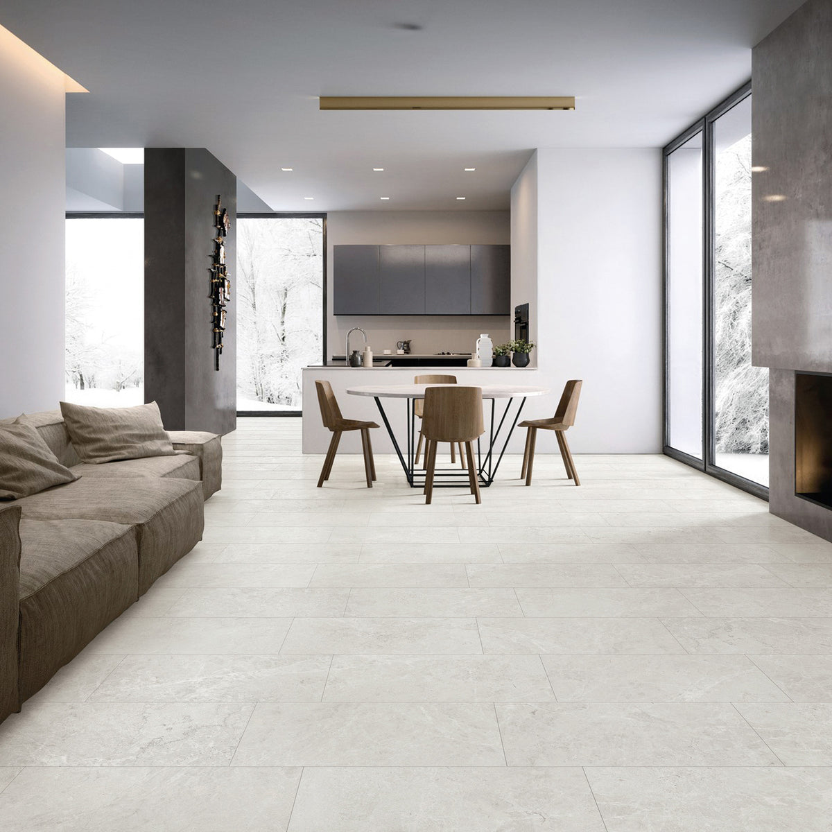 Ash Silk Tile - lifestyle view