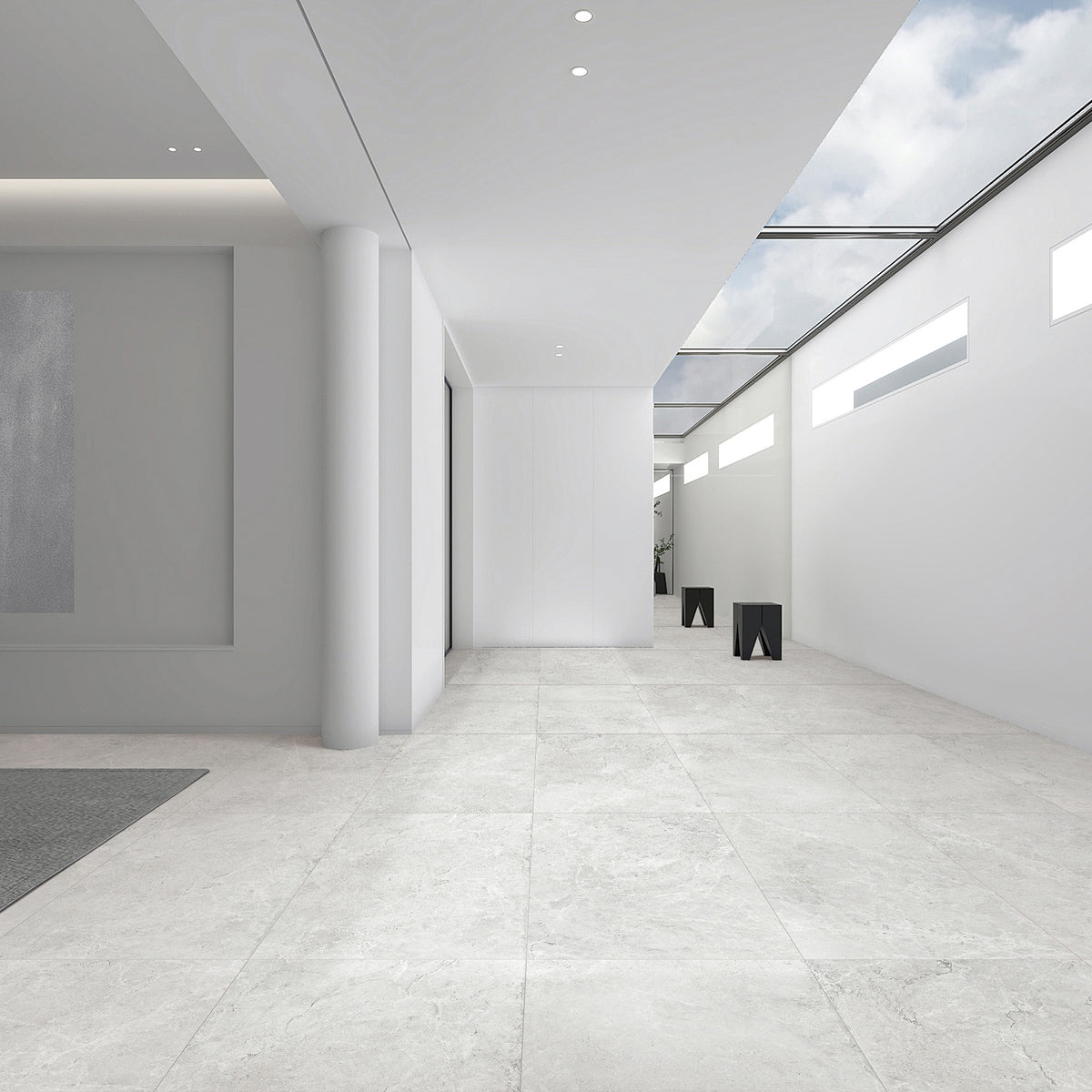 Ash Silk Tile - lifestyle view