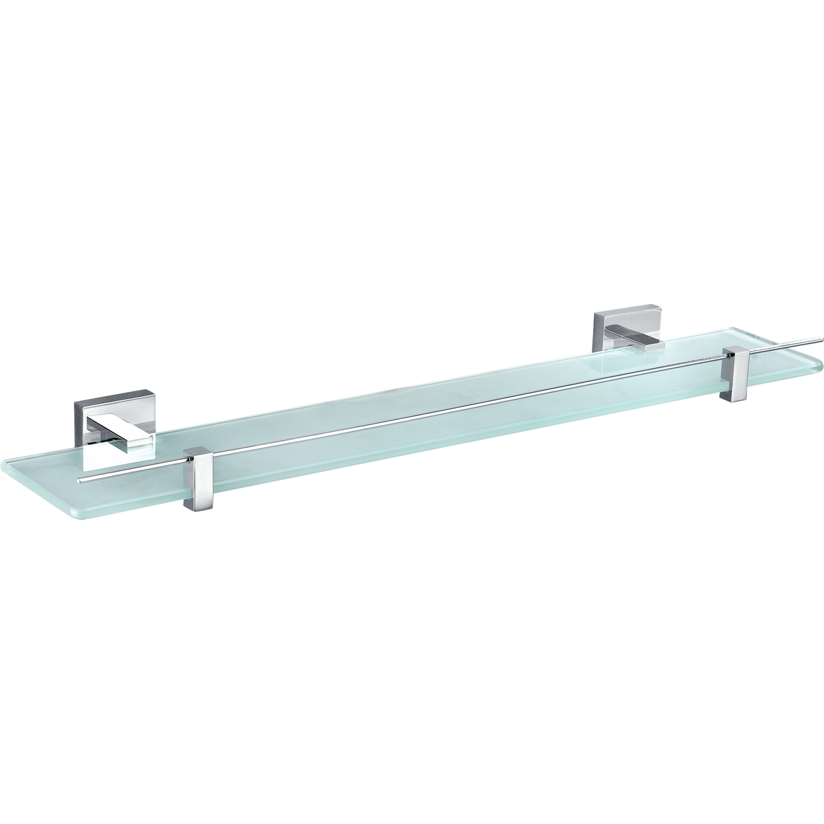 Glass Shower Shelf 600 Chrome