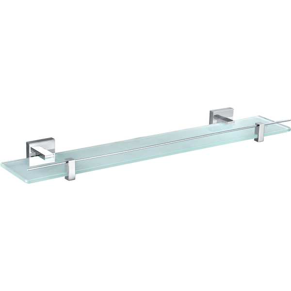 Glass Shower Shelf 600 Chrome