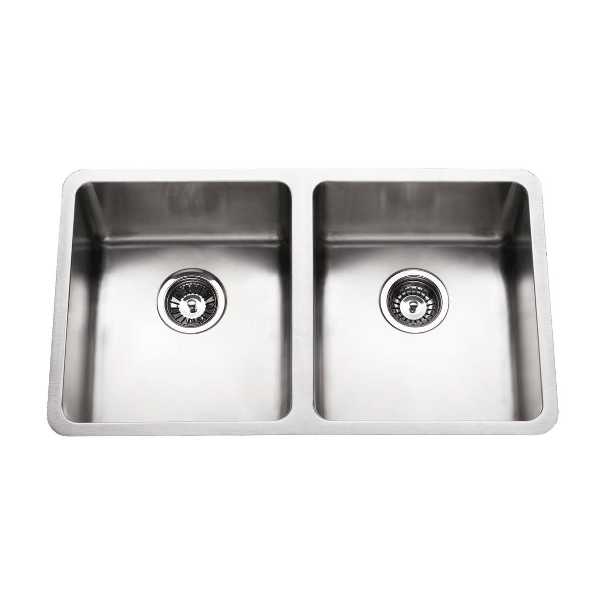 Double Sink NTH 760X440 Stainless Steel