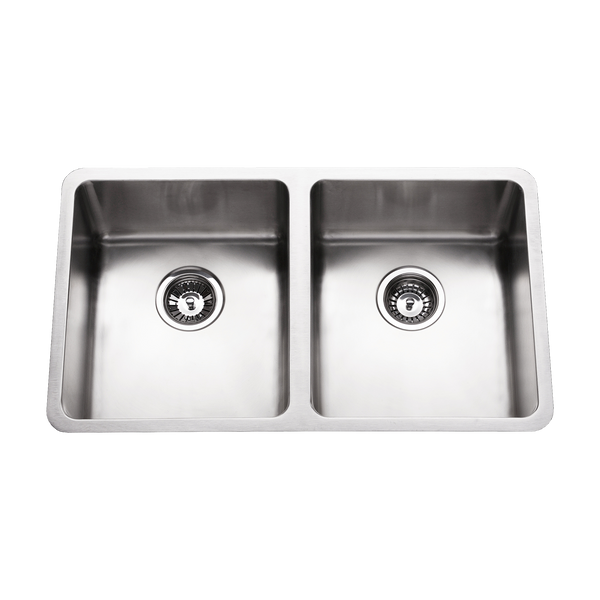 Double Sink NTH 760X440 Stainless Steel