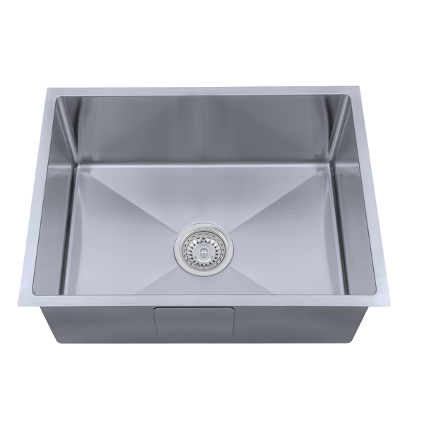 Single Sink 580x440x230mm NTH Stainless Steel