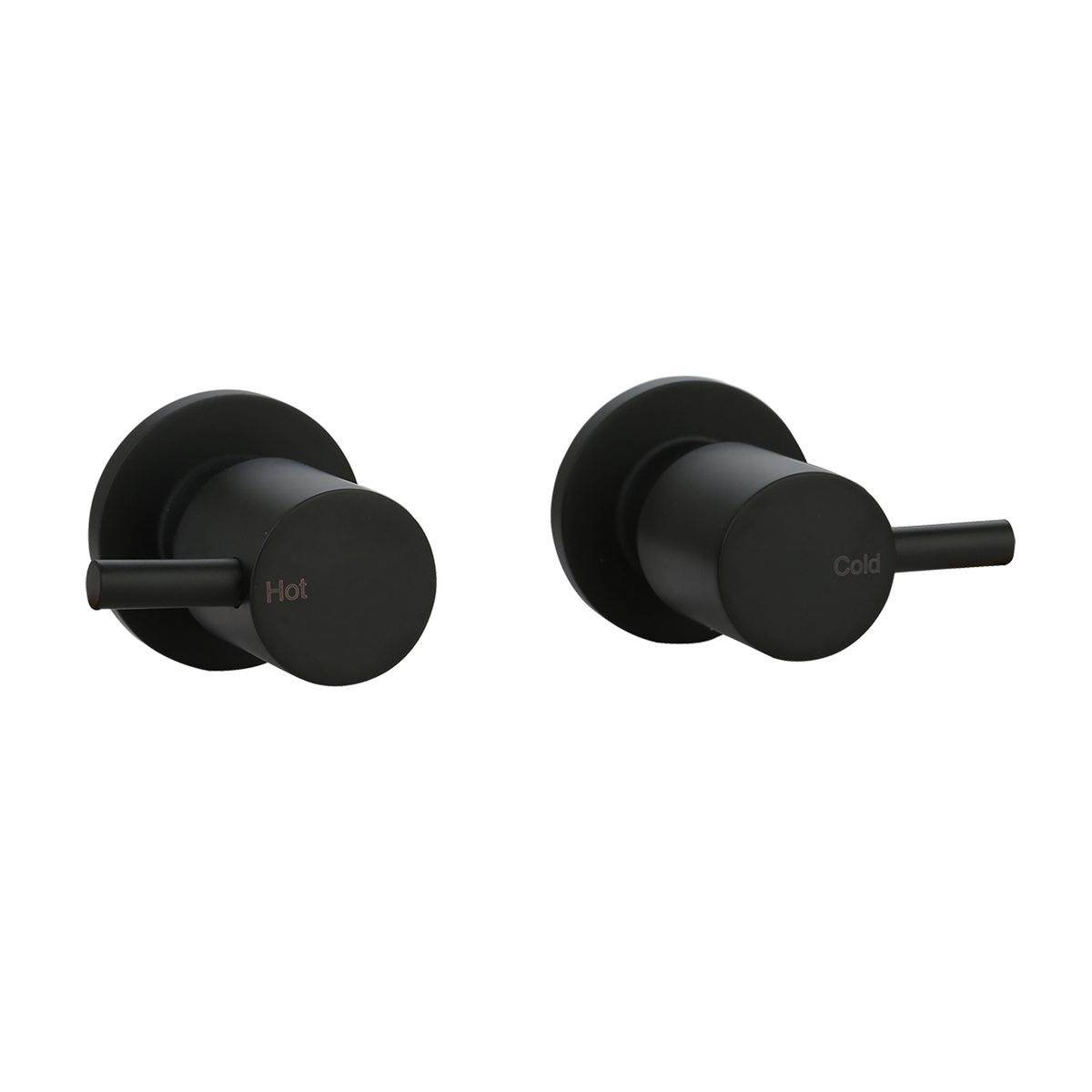 1/4 Turn Wall Top Assembly Matt Black