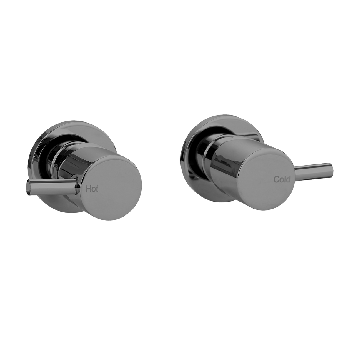1/4 Turn Wall Top Assembly Brushed Gun Metal