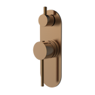 Wall/Shower Mixer W Divertor Brushed Copper