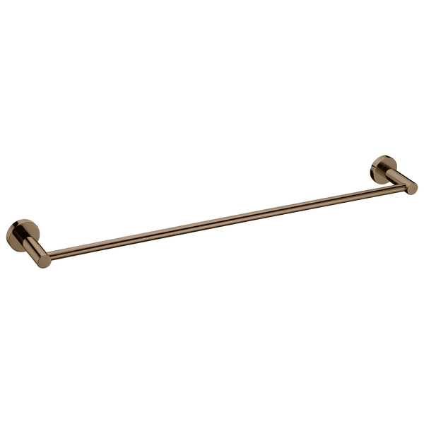 Single Towel Rail 600 Brushed Copper