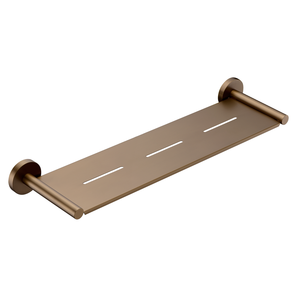 Metal Shower Shelf 544 Brushed Copper