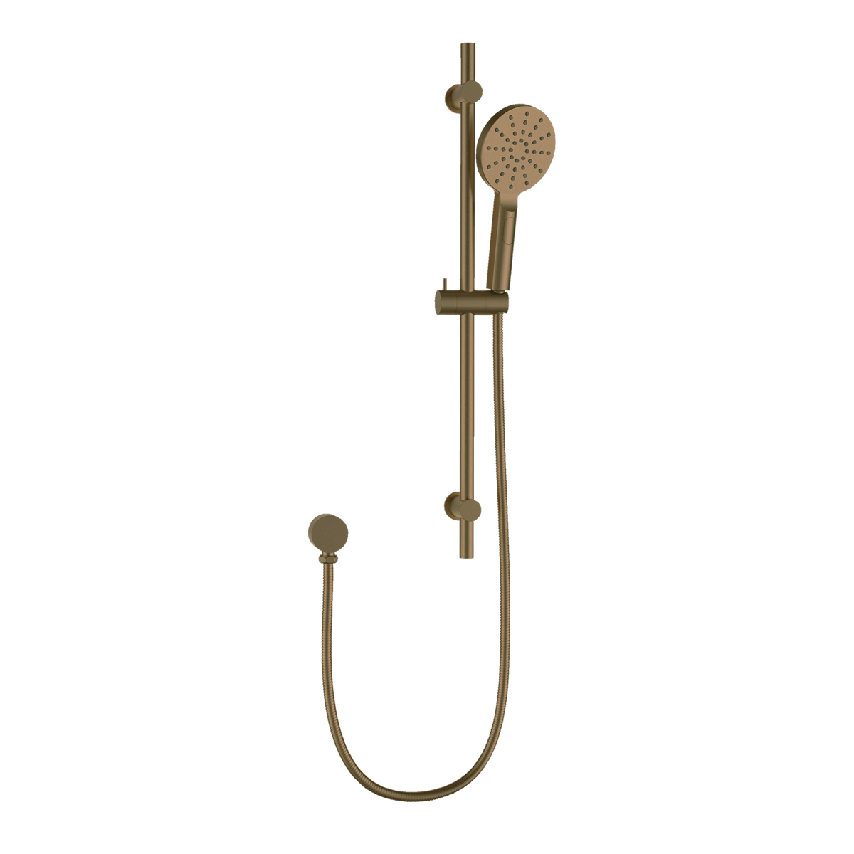Rail Shower Brushed Copper
