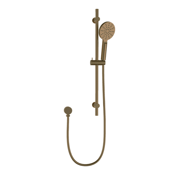 Rail Shower Brushed Copper