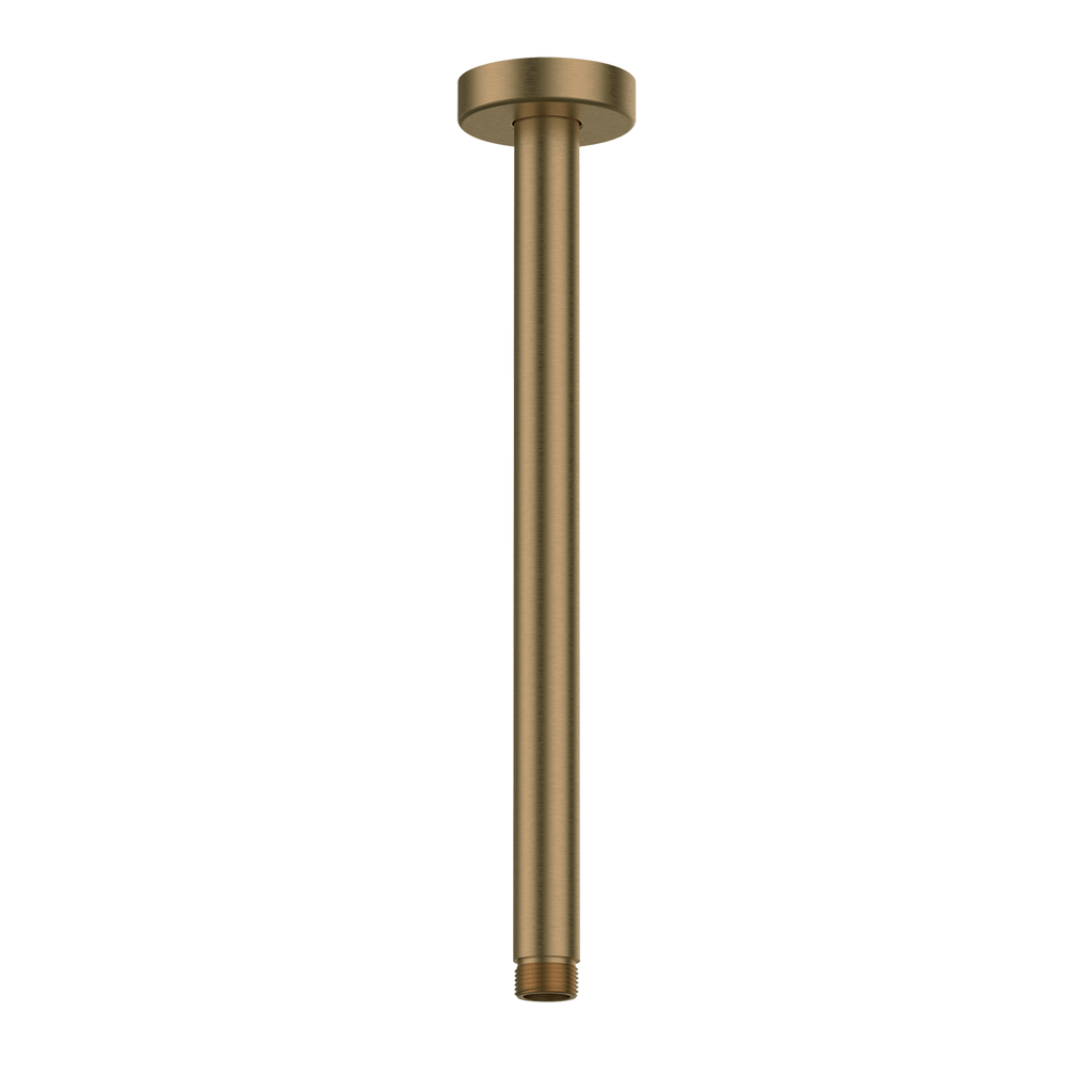 Ceiling Shower Arm 300 Brushed Copper