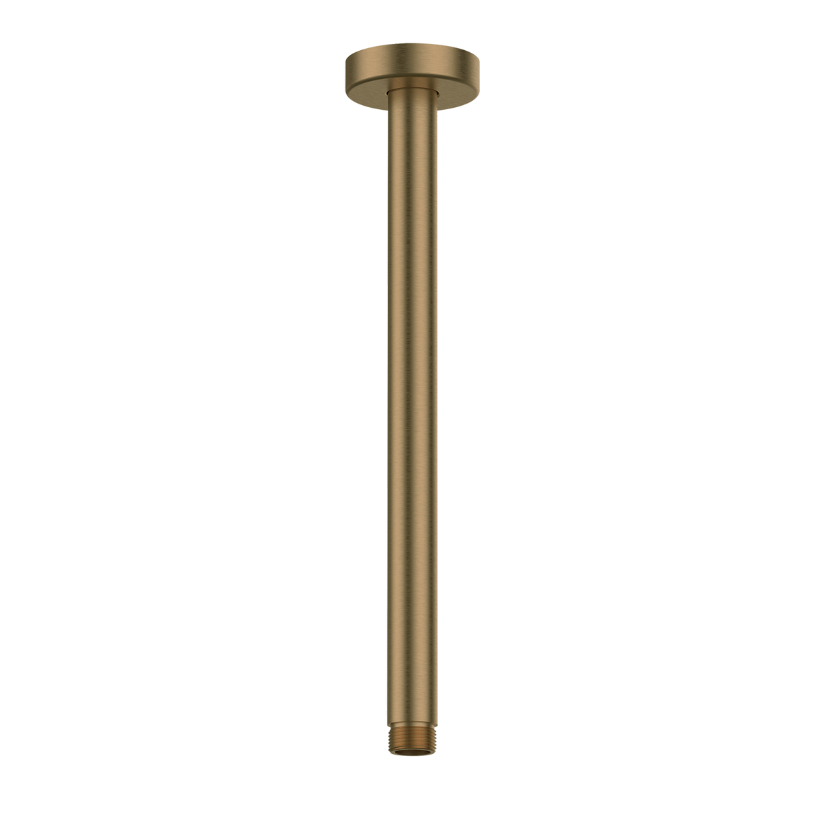 Ceiling Shower Arm 300 Brushed Copper