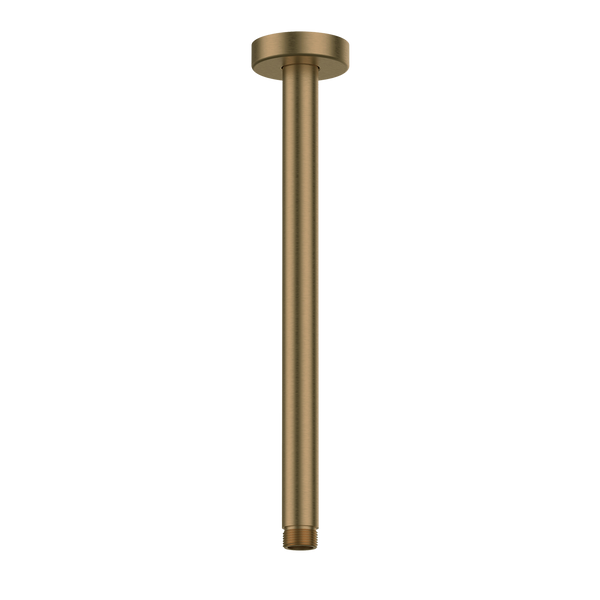 Ceiling Shower Arm 300 Brushed Copper