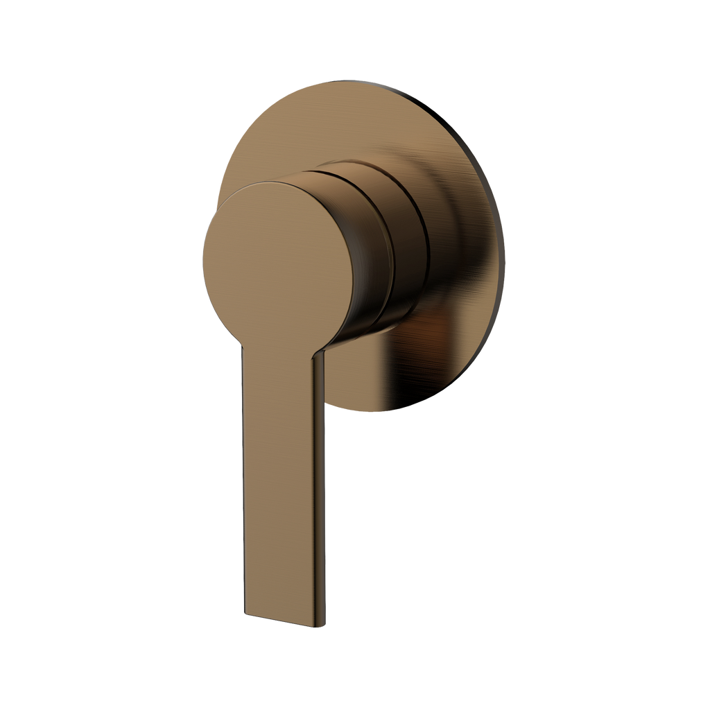 Wall/Shower Mixer Brushed Copper