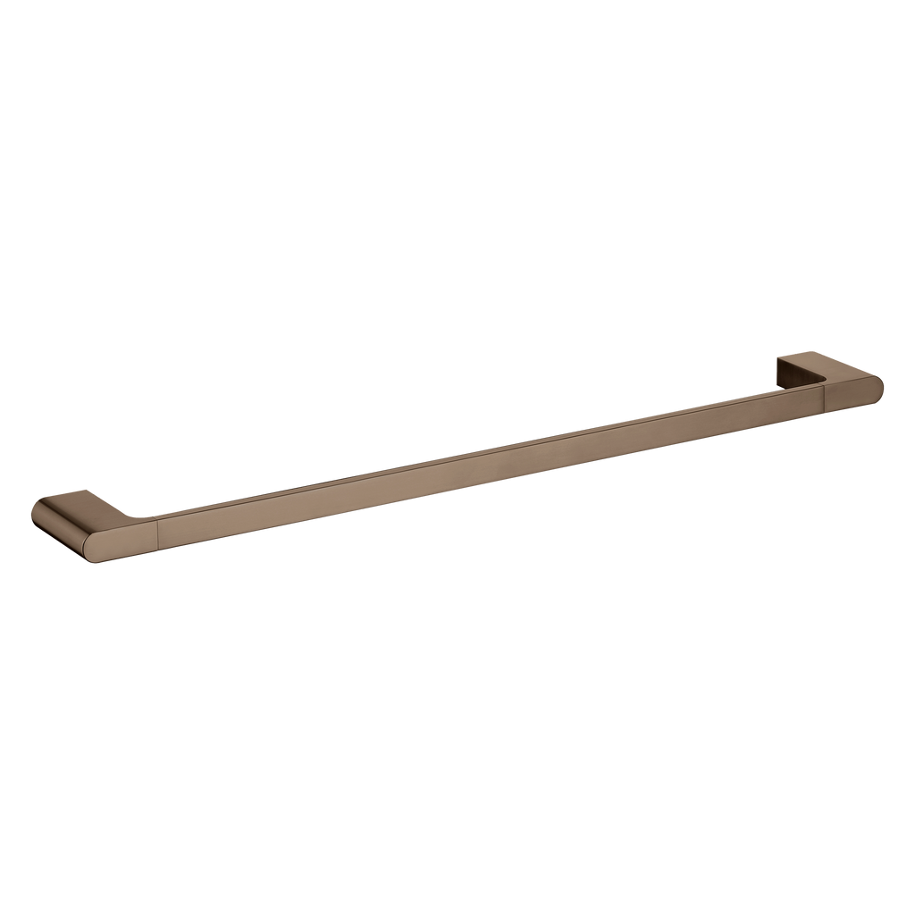 Single Towel Rail 600 Brushed Copper