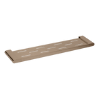 Metal Shower Shelf 550 Brushed Copper