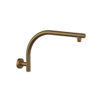Curved Shower Arm 412 Brushed Copper
