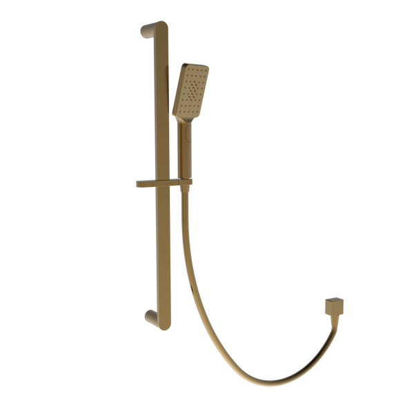 Rail Shower Brushed Copper