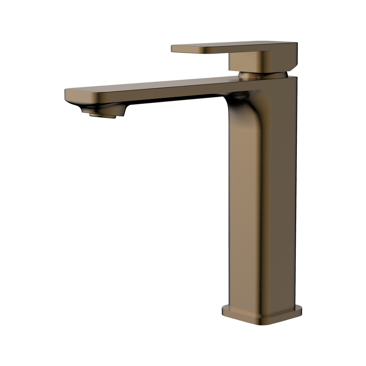 Vessel Basin Mixer Brushed Copper