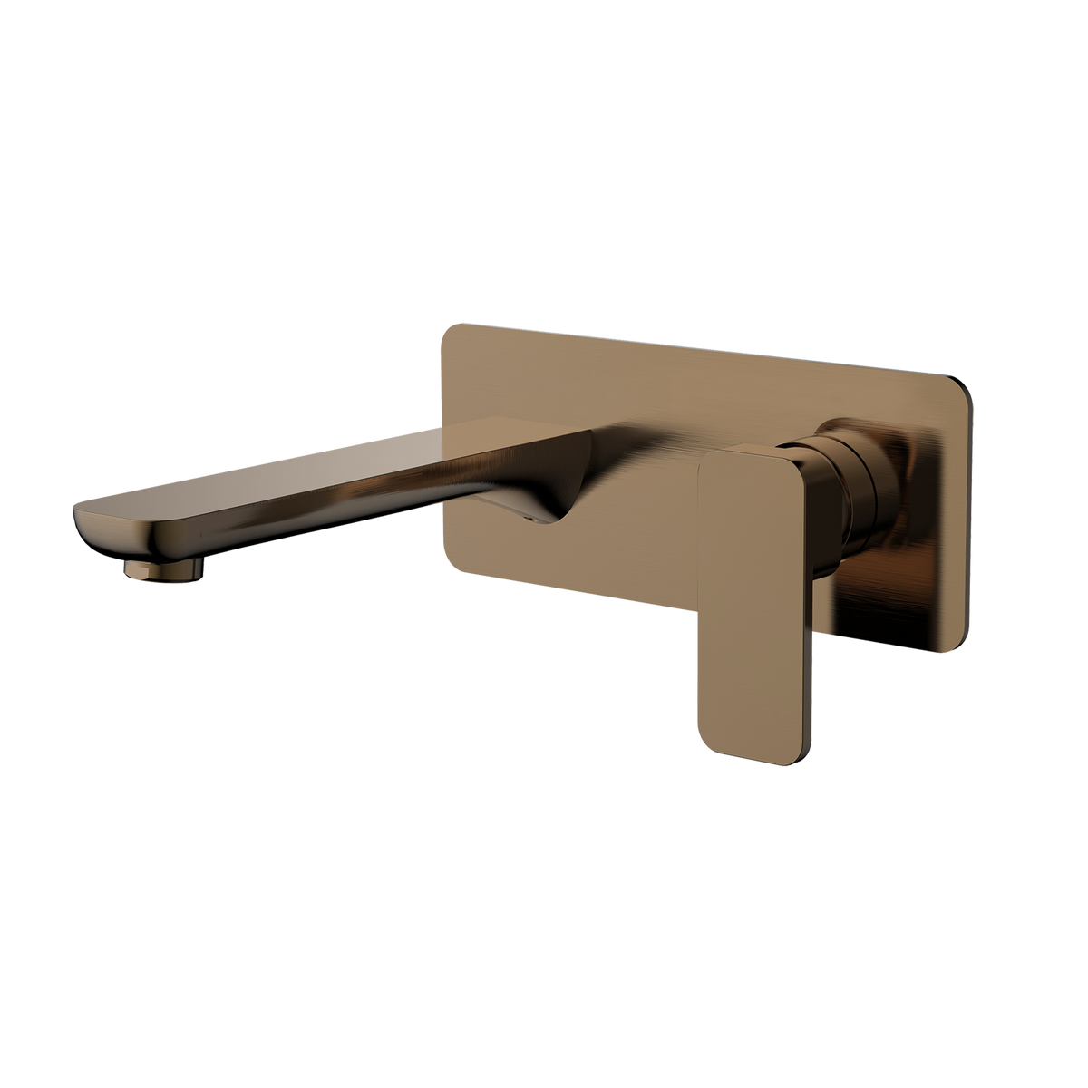 Wall Basin Set Straight 180 Brushed Copper