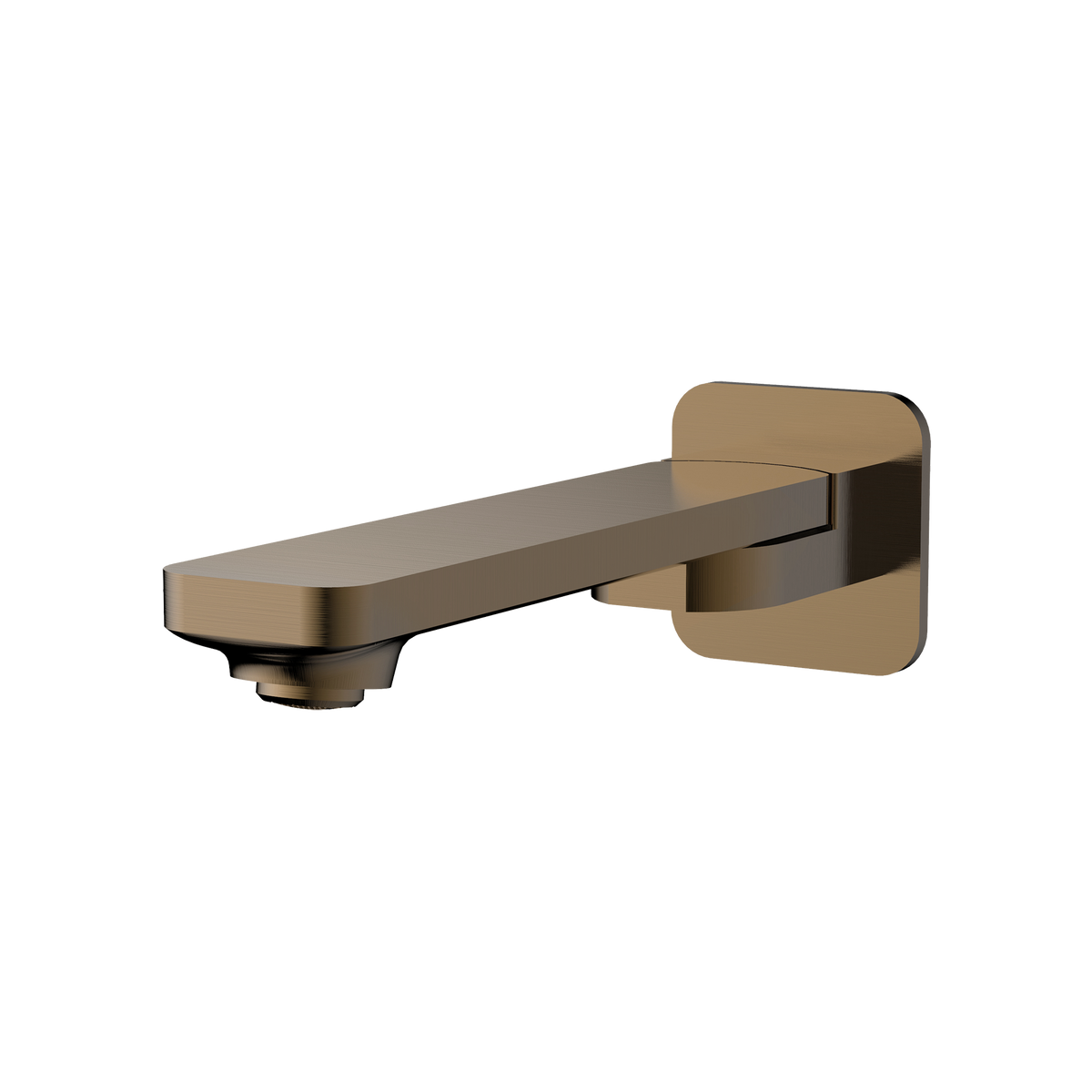 Swivel Bath Outlet 200 Brushed Copper