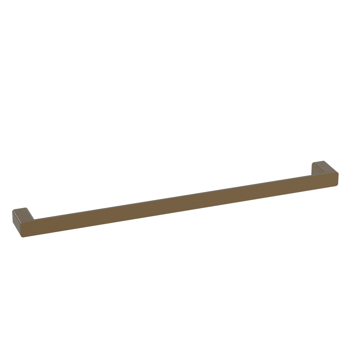 Single Towel Rail 800 Brushed Copper