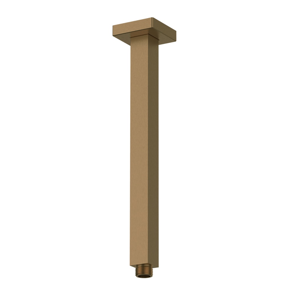 Ceiling Shower Arm 300 Brushed Copper