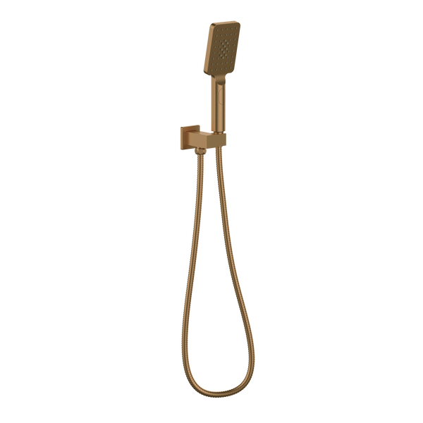 Hand Shower on Elbow Brushed Copper
