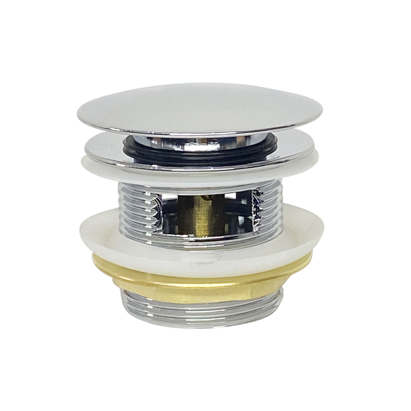 Uni 40mm Mushroom Pop Up Bath Waste Chrome