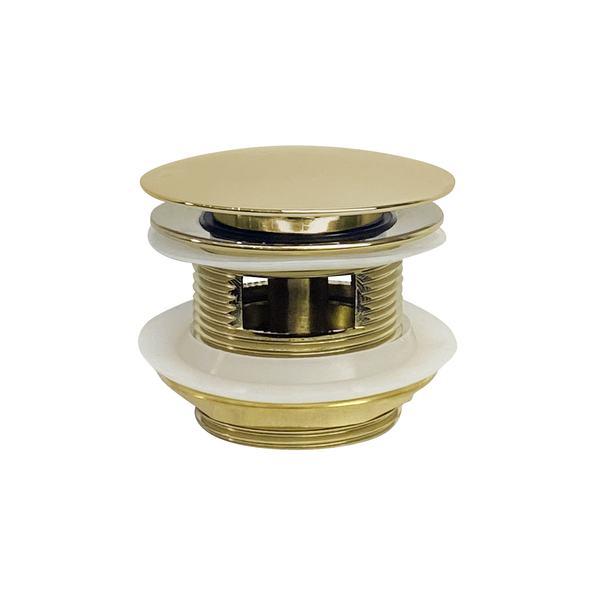 Uni 40mm Mushroom Pop Up Bath Waste Brushed Gold