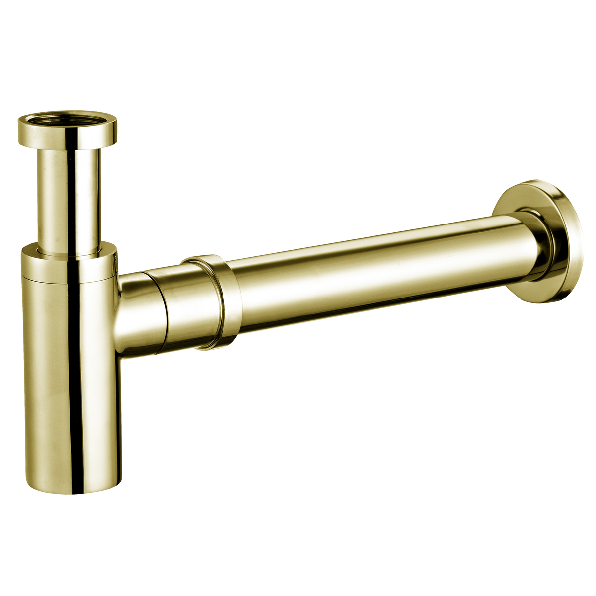 40mm Bottle Trap Brushed Gold