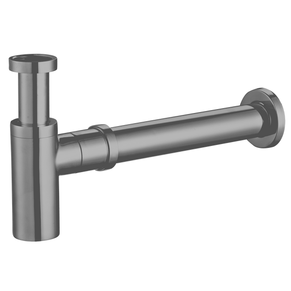 40mm Bottle Trap Brushed Gun Metal