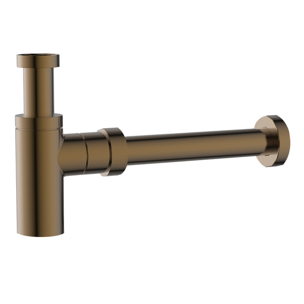 40mm Bottle Trap Brushed Copper