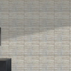 Natural Travertine Embossed Honed Mosaic - lifestyle view