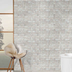 Natural Travertine Honed Mosaic - lifestyle view