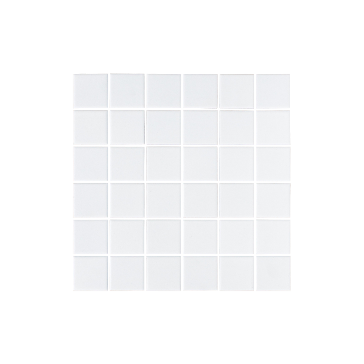 Regency White Textured Mosaic