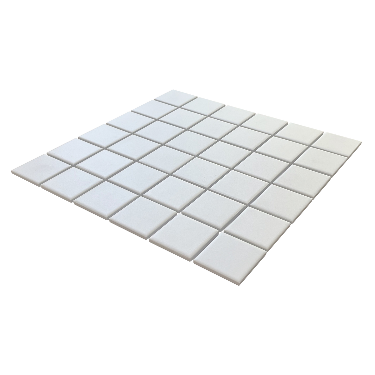 White Textured Mosaic