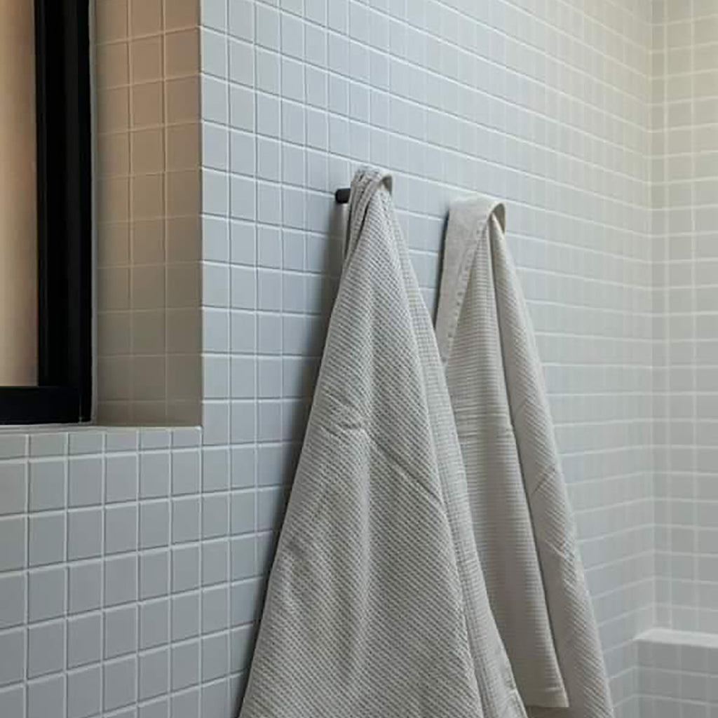 White Textured Mosaic - lifestyle view