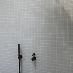 White Textured Mosaic - lifestyle view