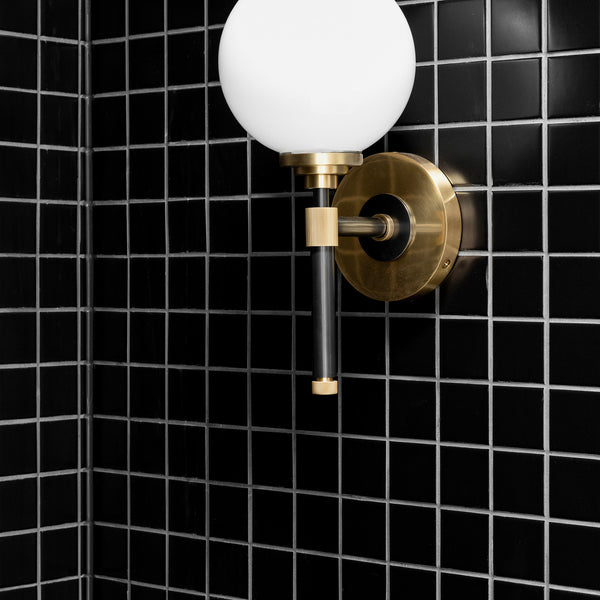 Black Textured Mosaic - lifestyle view
