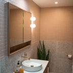 Blush Textured Mosaic - lifestyle view