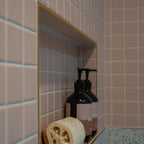 Blush Textured Mosaic - lifestyle view