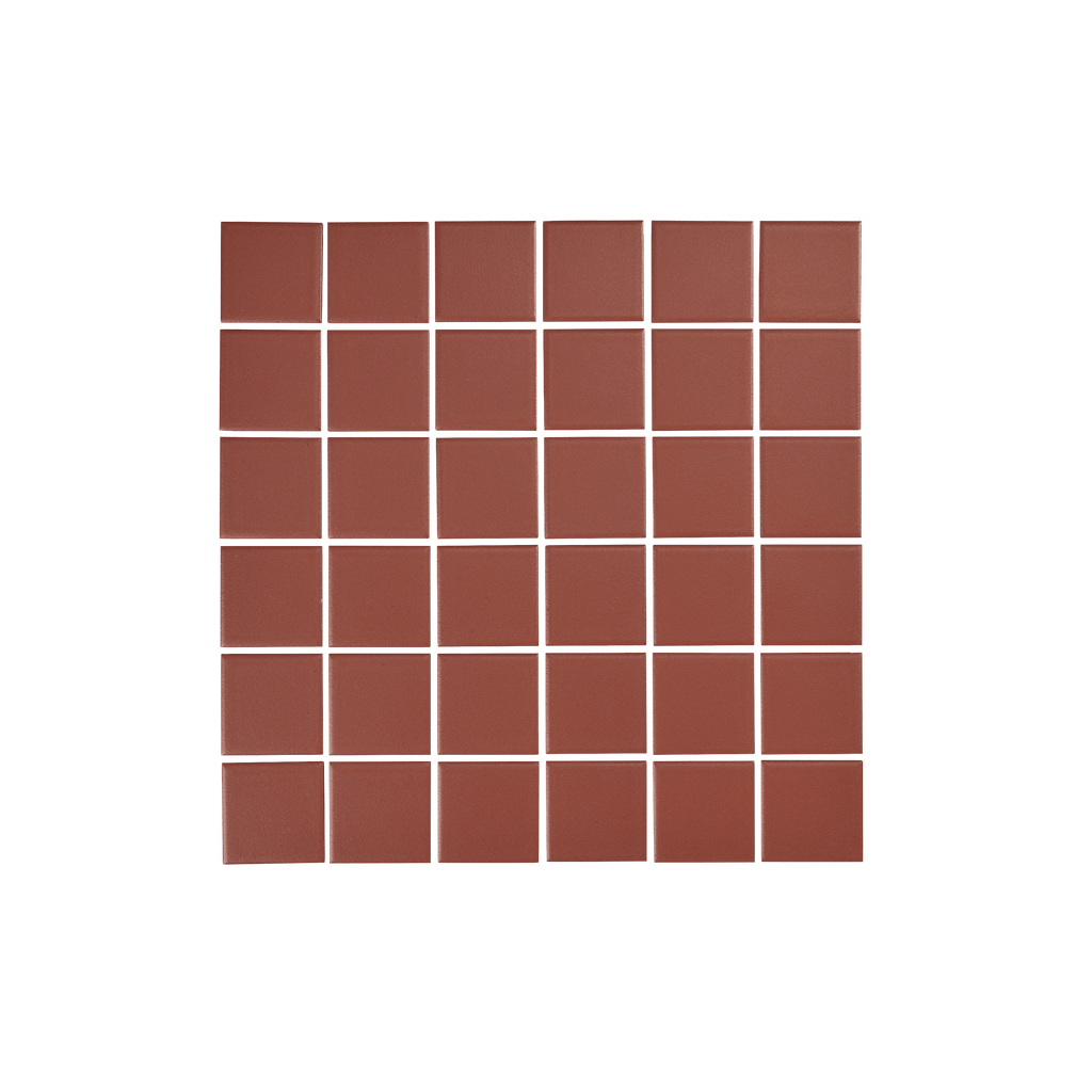 Regency Red Textured Mosaic