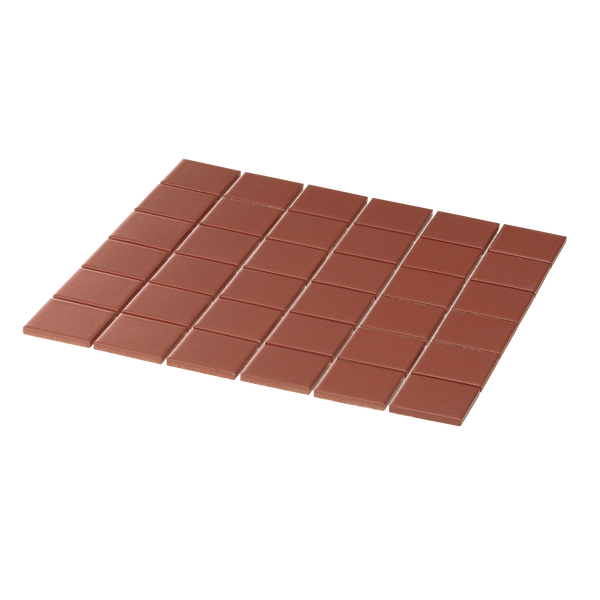 Red Textured Mosaic